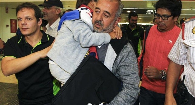 Miguel Ángel Galán: "Mohsen ha pasado del infierno al cielo de Madrid" Miguel Ángel Galán: "Mohsen ha pasado del infierno al cielo de Madrid"