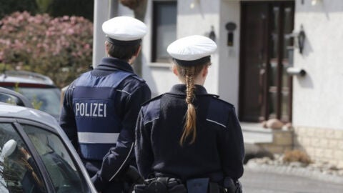 Polic&iacute;a alemana