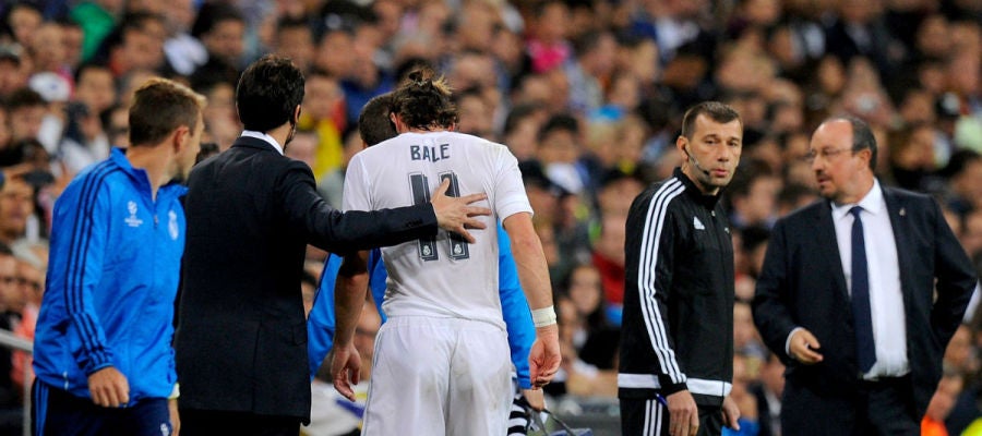 Bale se retira lesionado Bale se retira lesionado