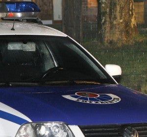 Un coche de la Ertzaintza Un coche de la Ertzaintza