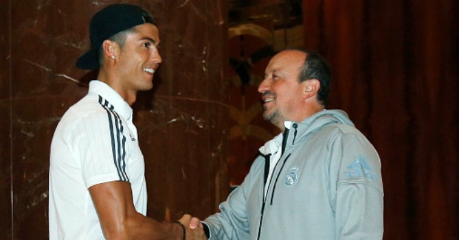 El tontodebate de Benítez y Cristiano El tontodebate de Benítez y Cristiano