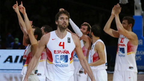 Espa&ntilde;a vence a Francia en las semifinales del Eurobasket