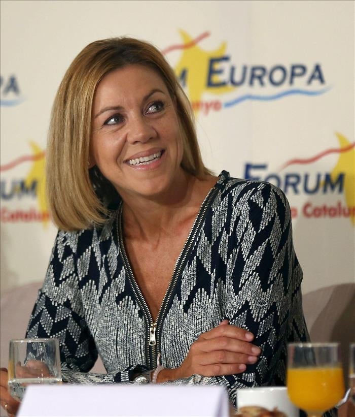 Cospedal anima a hacer frente en las urnas a los "afanes segregacionistas" Cospedal anima a hacer frente en las urnas a los "afanes segregacionistas"