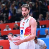 Gasol, en un partido con España Gasol, en un partido con España