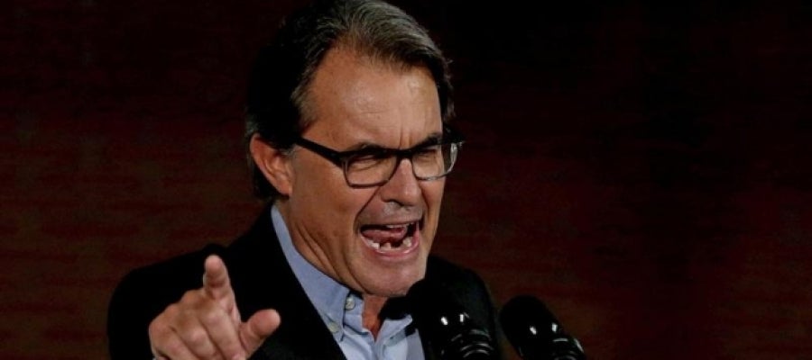 Artur Mas durante el acto Artur Mas durante el acto