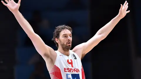 Pau Gasol durante la final del Eurobasket 2015 Pau Gasol durante la final del Eurobasket 2015