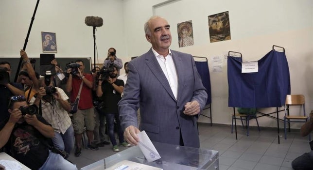 El líder de Nueva Democracia reconoce su derrota e insta a Tsipras a "formar el Gobierno necesario" El líder de Nueva Democracia reconoce su derrota e insta a Tsipras a "formar el Gobierno necesario"