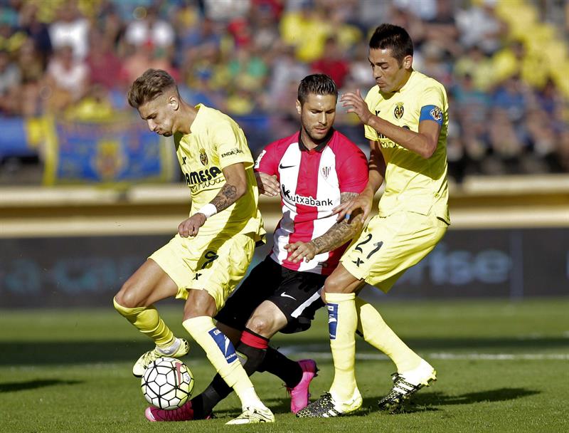 Bruno Soriano: "El equipo ha estado muy intenso, hemos salido a presionar al Bilbao" Bruno Soriano: "El equipo ha estado muy intenso, hemos salido a presionar al Bilbao"
