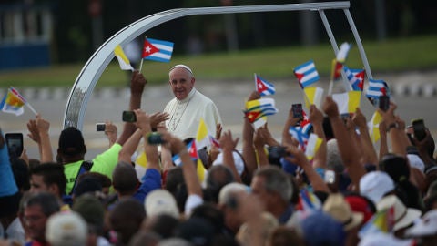 El Papa Francisco en su visita a Cuba