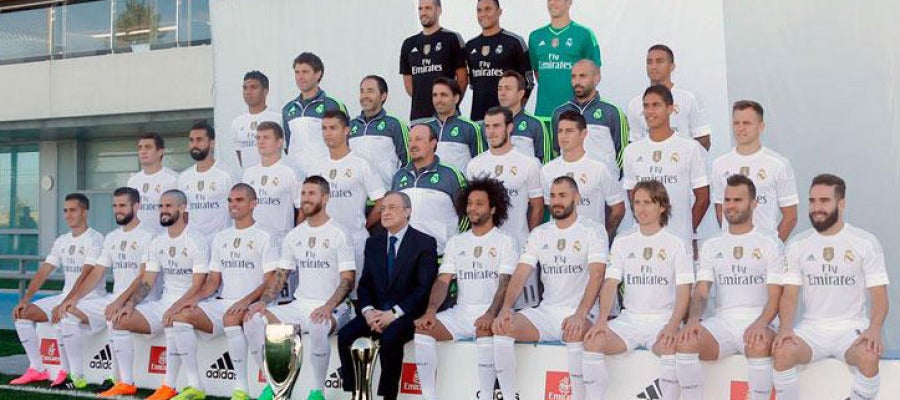 Foto oficial del Real Madrid para la temporada 2015/16 Foto oficial del Real Madrid para la temporada 2015/16