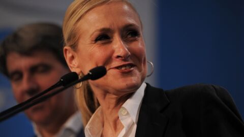 La presidenta de la Comunidad de Madrid, Cristina Cifuentes