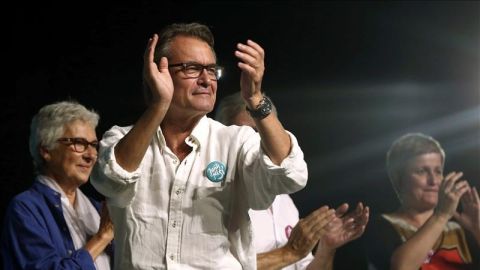 El presidente de la Generalitat, Artur Mas