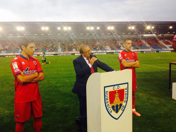Numancia advierte de la "desesperación" de doce equipos de la Liga Adelante Numancia advierte de la "desesperación" de doce equipos de la Liga Adelante