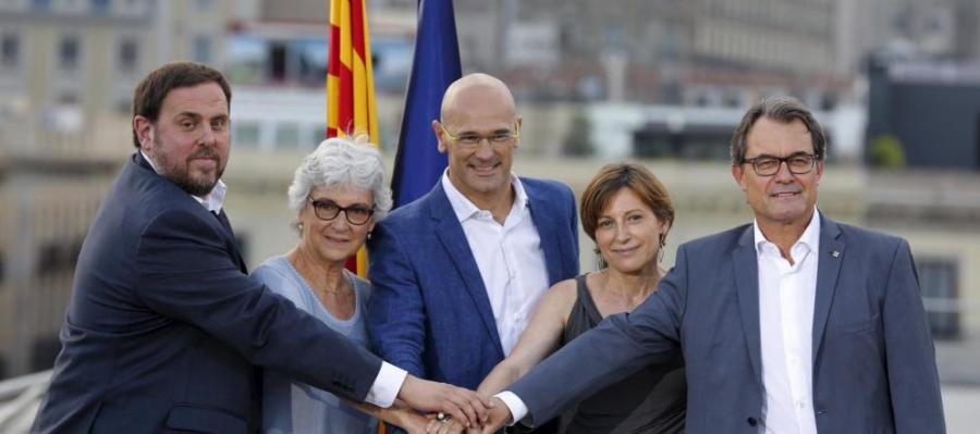 Los 'cabezas de lista' de Junts pel Sí Los 'cabezas de lista' de Junts pel Sí