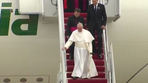 El Papa llega a EEUU