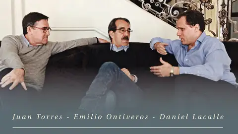 Los economistas Emilio Ontiveros, Daniel Lacalle y Juan Torres Los economistas Emilio Ontiveros, Daniel Lacalle y Juan Torres