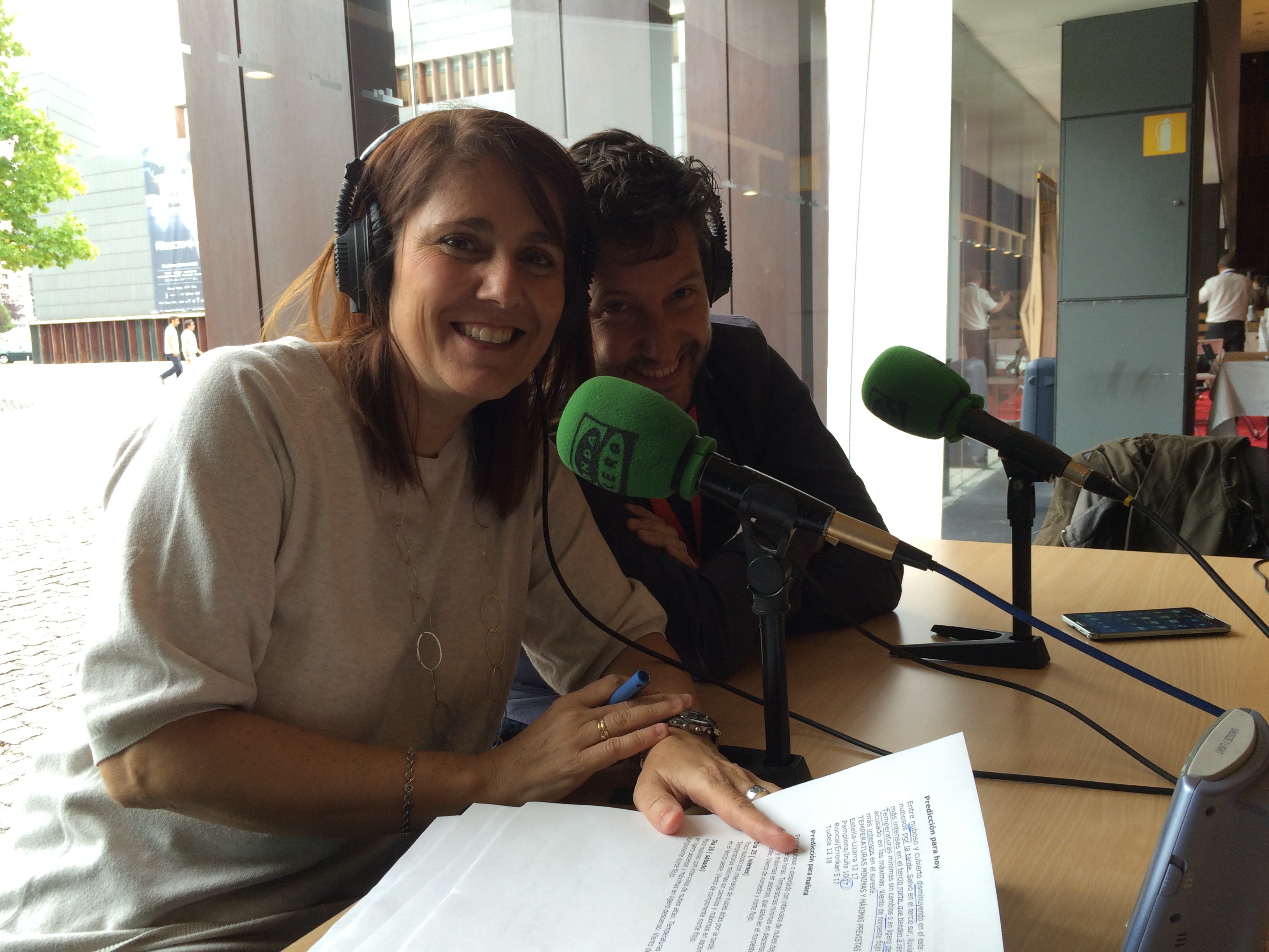 Pamplona en la Onda, con Marisa Lacabe. 23/09/2015 Pamplona en la Onda, con Marisa Lacabe. 23/09/2015