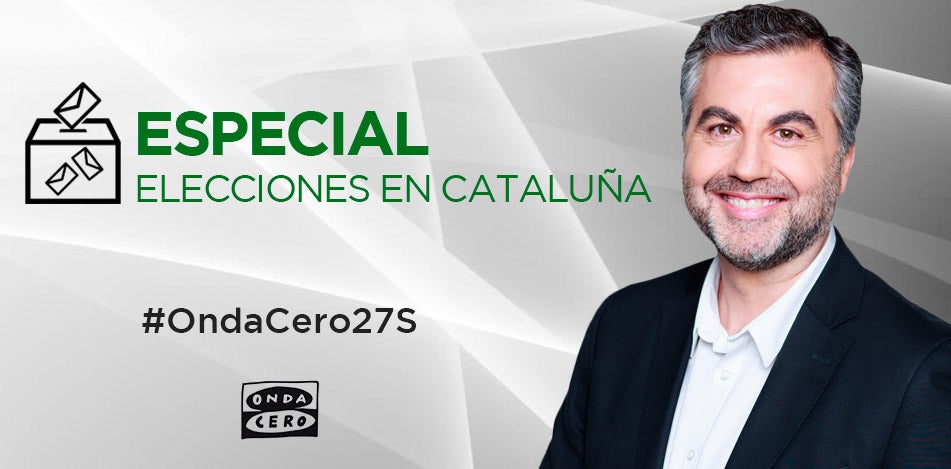 Especial Elecciones en Cataluña con Carlos Alsina Especial Elecciones en Cataluña con Carlos Alsina