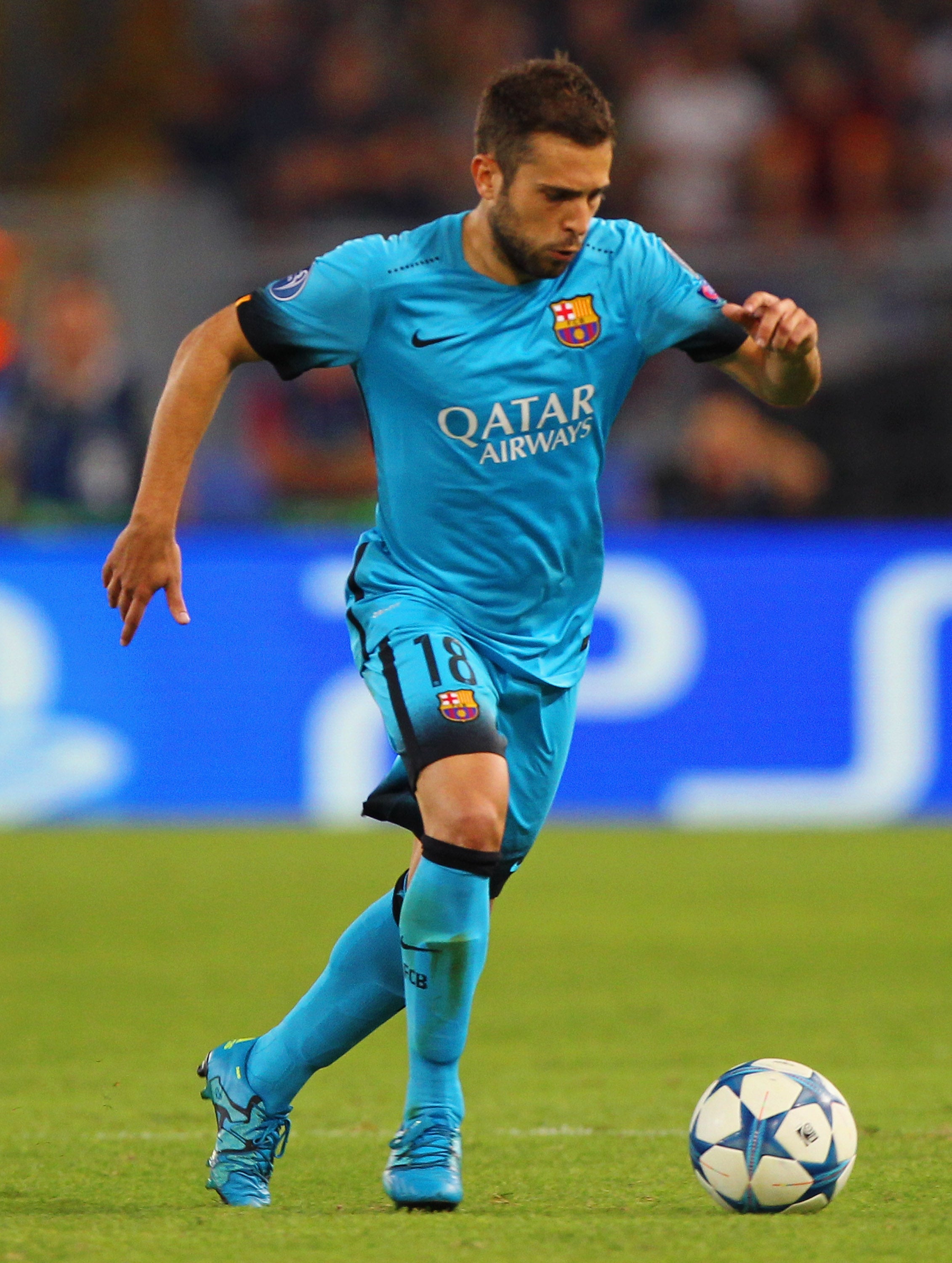 Jordi Alba causa baja de última hora ante el Celta Jordi Alba causa baja de última hora ante el Celta