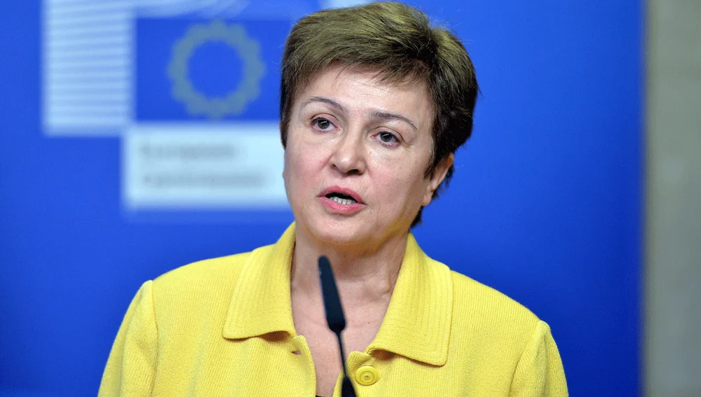  Kristalina Georgieva, directora gerente del Fondo Monetario Internacional 