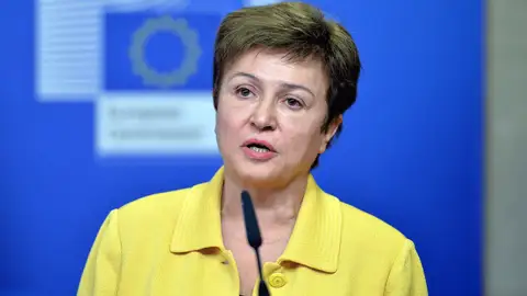 Kristalina Georgieva, directora gerente del Fondo Monetario Internacional Kristalina Georgieva, directora gerente del Fondo Monetario Internacional