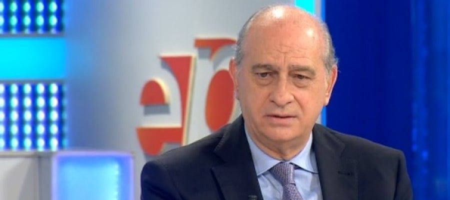 El ministro del Interior, Jorge Fernández Díaz, en Espejo Público El ministro del Interior, Jorge Fernández Díaz, en Espejo Público