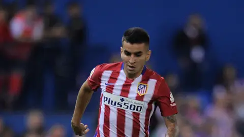 Ángel Correa, con el Atlético de Madrid Ángel Correa, con el Atlético de Madrid