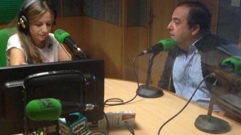 Susana Pedreira entrevista a Jes&uacute;s Armentela, gerente de Lagar de Ribela en A Estrada