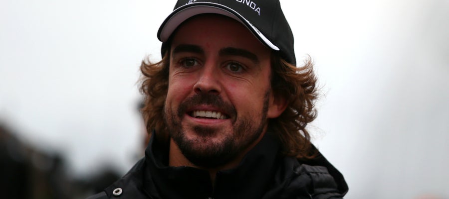 El piloto de Fórmula 1 Fernando Alonso El piloto de Fórmula 1 Fernando Alonso