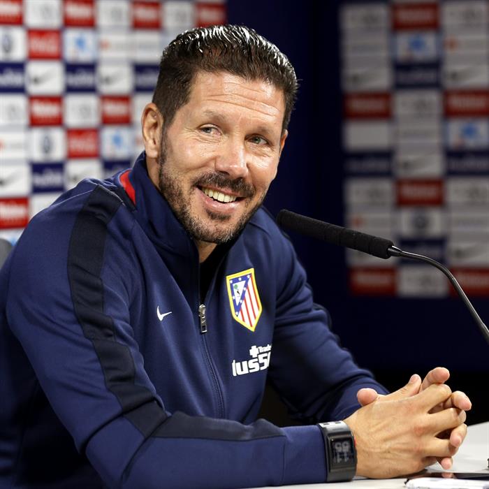 Simeone: "El Benfica es un rival acostumbrado a ganar" Simeone: "El Benfica es un rival acostumbrado a ganar"