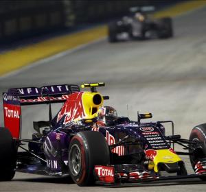El piloto de Red Bull Kvyat El piloto de Red Bull Kvyat