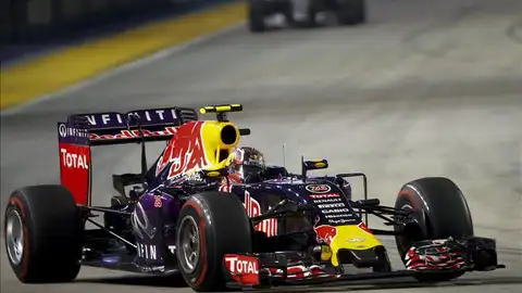 El piloto de Red Bull Kvyat El piloto de Red Bull Kvyat