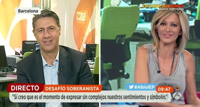 Albiol, sobre las banderas: "En Cataluña hacen falta reacciones con una carga simbólica importante" Albiol, sobre las banderas: "En Cataluña hacen falta reacciones con una carga simbólica importante"