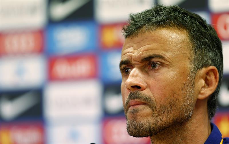 Luis Enrique: "Hay gente de fuera que tiene muchas ganas que esto se tuerza" Luis Enrique: "Hay gente de fuera que tiene muchas ganas que esto se tuerza"
