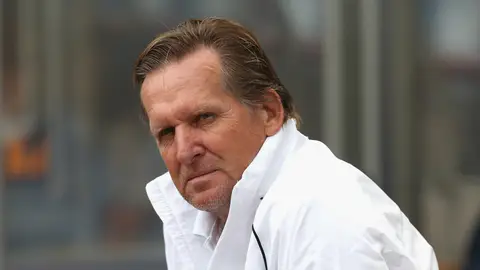 El entrenador Bernd Schuster El entrenador Bernd Schuster