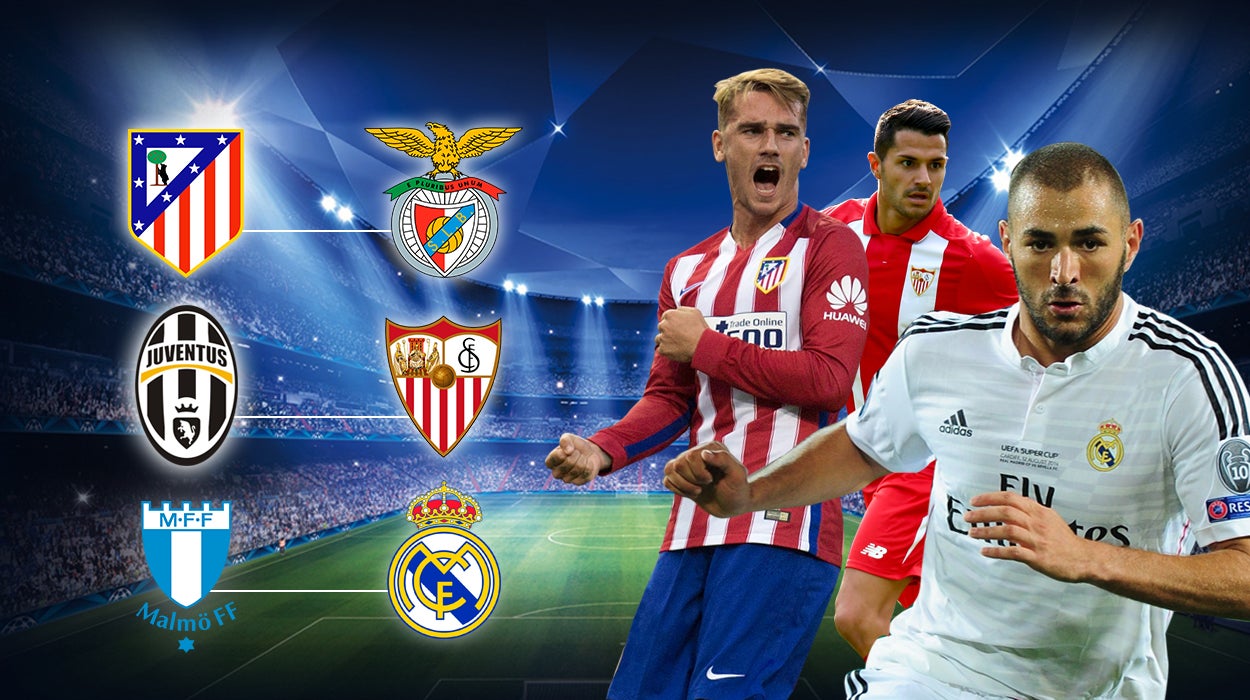 Escucha en directo Malmo - Real Madrid, Atlético de Madrid - Benfica y Juventus - Sevilla en Radioestadio Escucha en directo Malmo - Real Madrid, Atlético de Madrid - Benfica y Juventus - Sevilla en Radioestadio