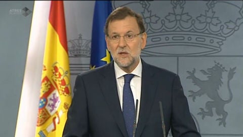 El Presidente del Gobierno, Mariano Rajoy