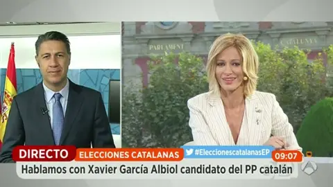 Xavier García Albiol en Espejo Público Xavier García Albiol en Espejo Público