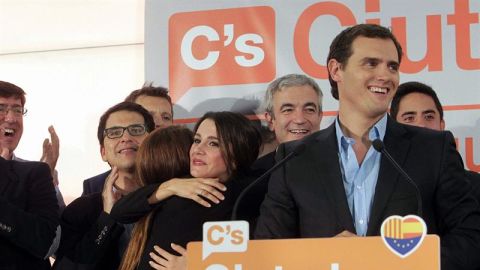 El l&iacute;der de Ciutadans, Albert Rivera