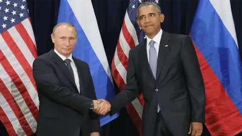 Barack Obama y Vladimir Putin Barack Obama y Vladimir Putin