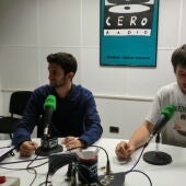 Jorge Rodríguez y Antonio Agraz de la Asociación Jóvenes Investigadores de Cantabria