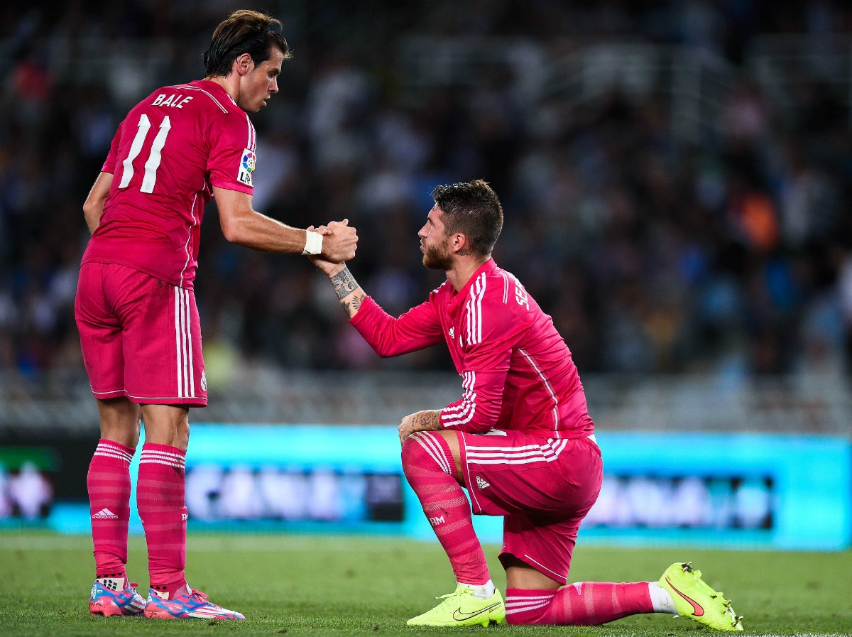 Sergio Ramos y Bale entrenan con el grupo de cara al derbi Sergio Ramos y Bale entrenan con el grupo de cara al derbi
