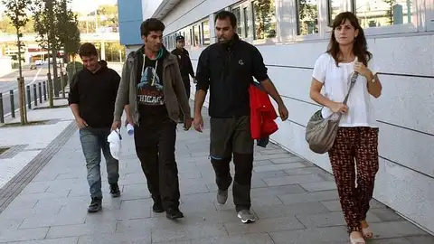 Cruz Roja atiende a los refugiados de Hernani Cruz Roja atiende a los refugiados de Hernani