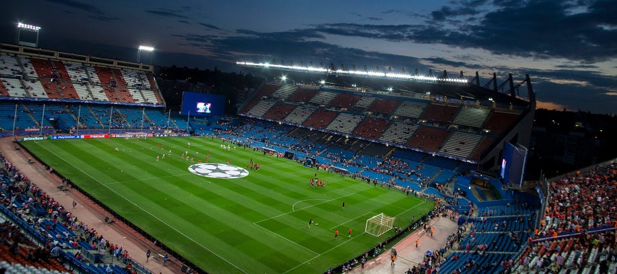 El estadio Vicente Calderón El estadio Vicente Calderón