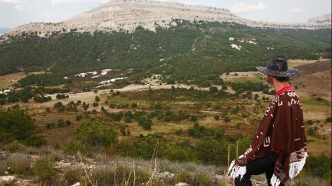 Sergio Garc&iacute;a en uno de los escenarios de El bueno, el feo y el malo