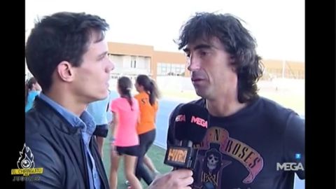 Edu Aguirre con Amavisca