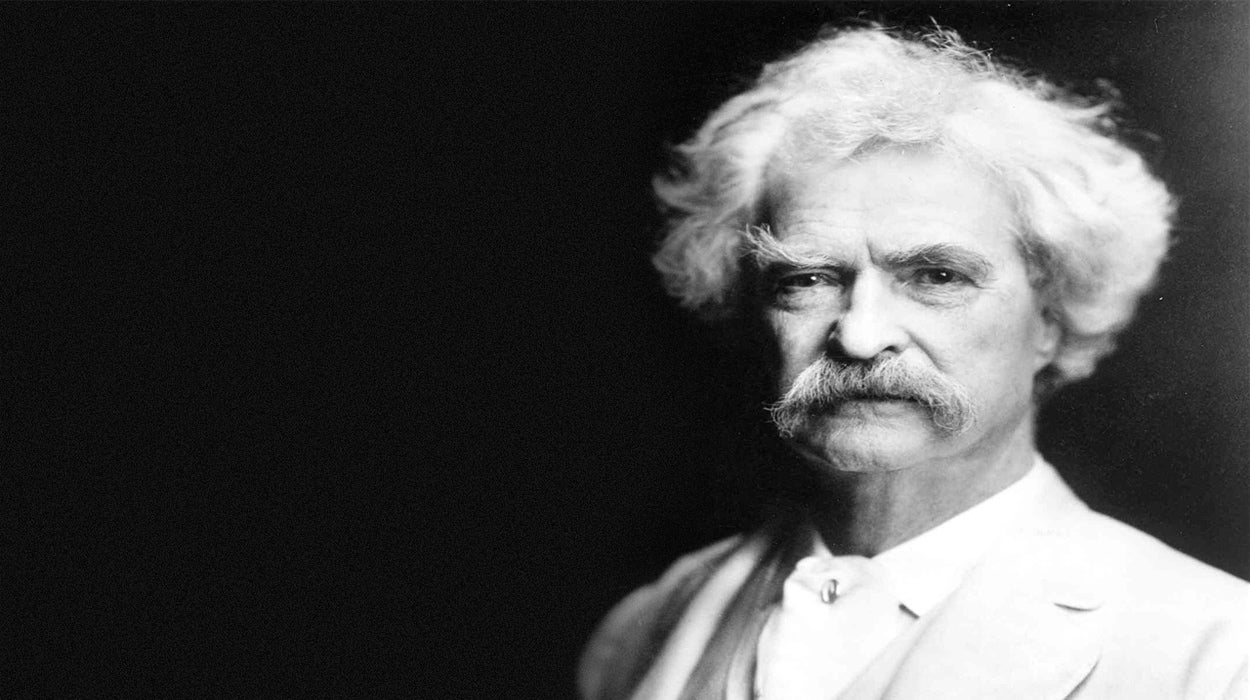 Los inspiradores: Mark Twain y Epiménides Los inspiradores: Mark Twain y Epiménides