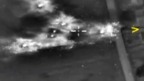 Imagen de ataque a&eacute;reo ruso