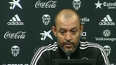 Nuno Espirito Santo, en rueda de prensa