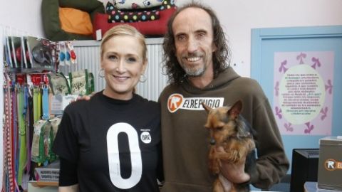 Cristina Cifuentes con Nacho Paunero